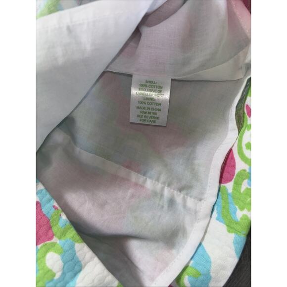 Lilly Pulitzer Lindy PB Pink A Delicacy Beaded Neck Shift Dress Sz 2 - Picture 8 of 8